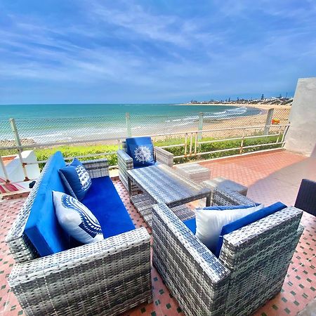 Splendid Beachfront Villa In Sidi Bouzid Beach With Pool Douar Ourlali Buitenkant foto