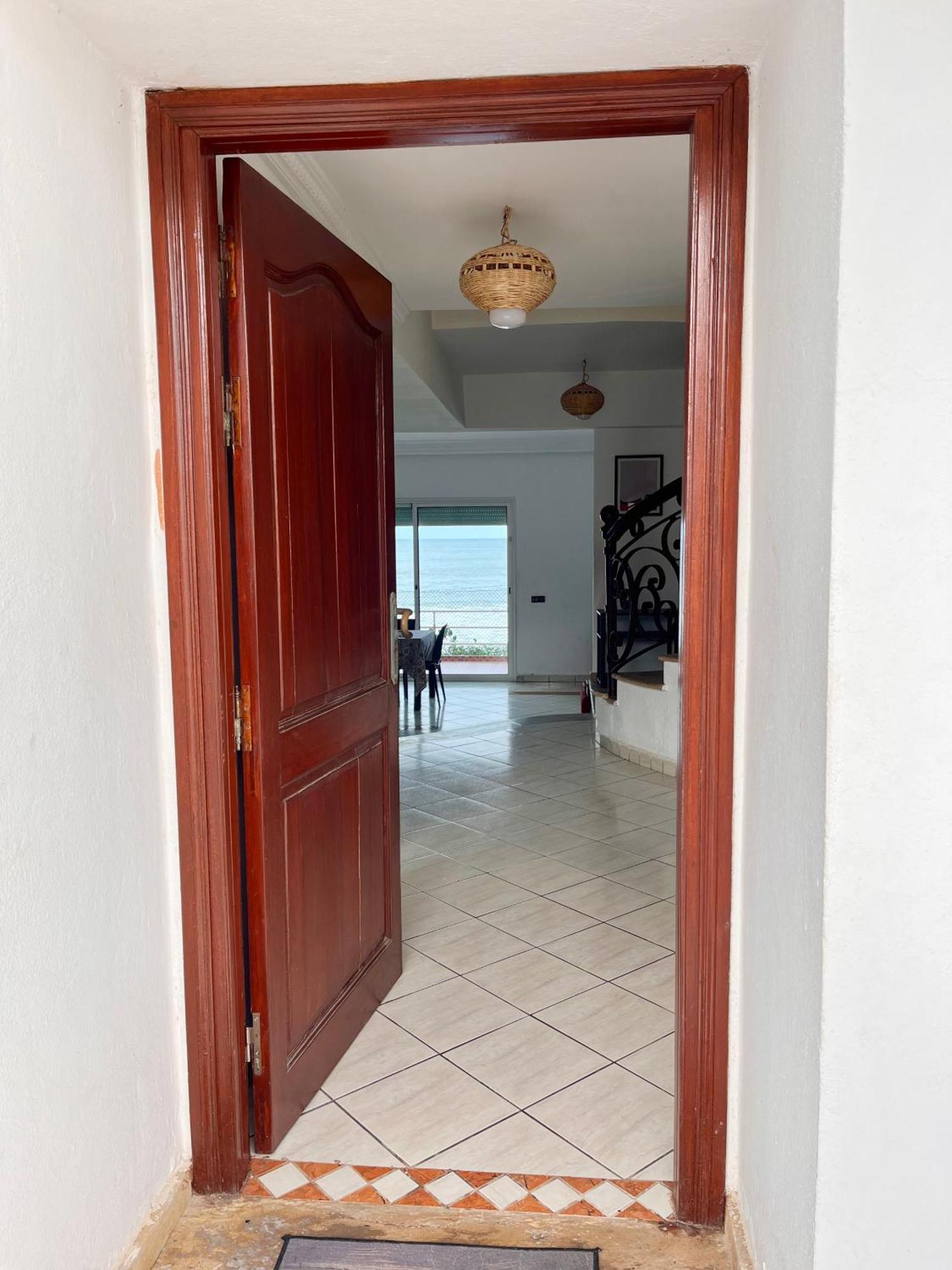 Splendid Beachfront Villa In Sidi Bouzid Beach With Pool Douar Ourlali Buitenkant foto