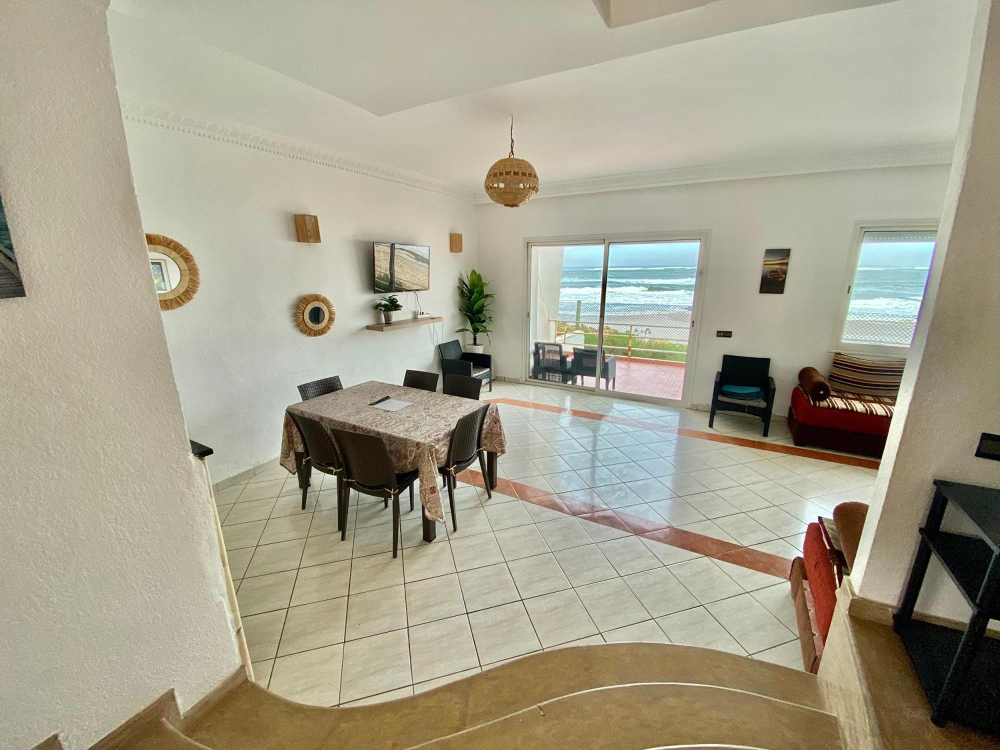 Splendid Beachfront Villa In Sidi Bouzid Beach With Pool Douar Ourlali Buitenkant foto